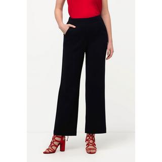 Ulla Popken  Pantalon, jambes larges et droites, ceinture confortable 