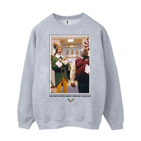 Elf OMG Sweatshirt Imprimé  