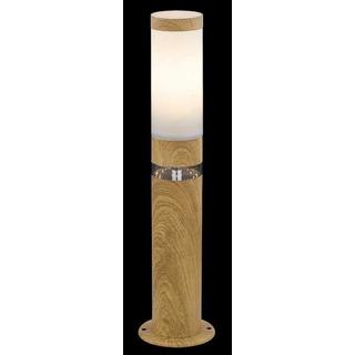 mutoni Lampada da esterno Jaicy in acciaio inox aspetto legno 1xE27 LED  