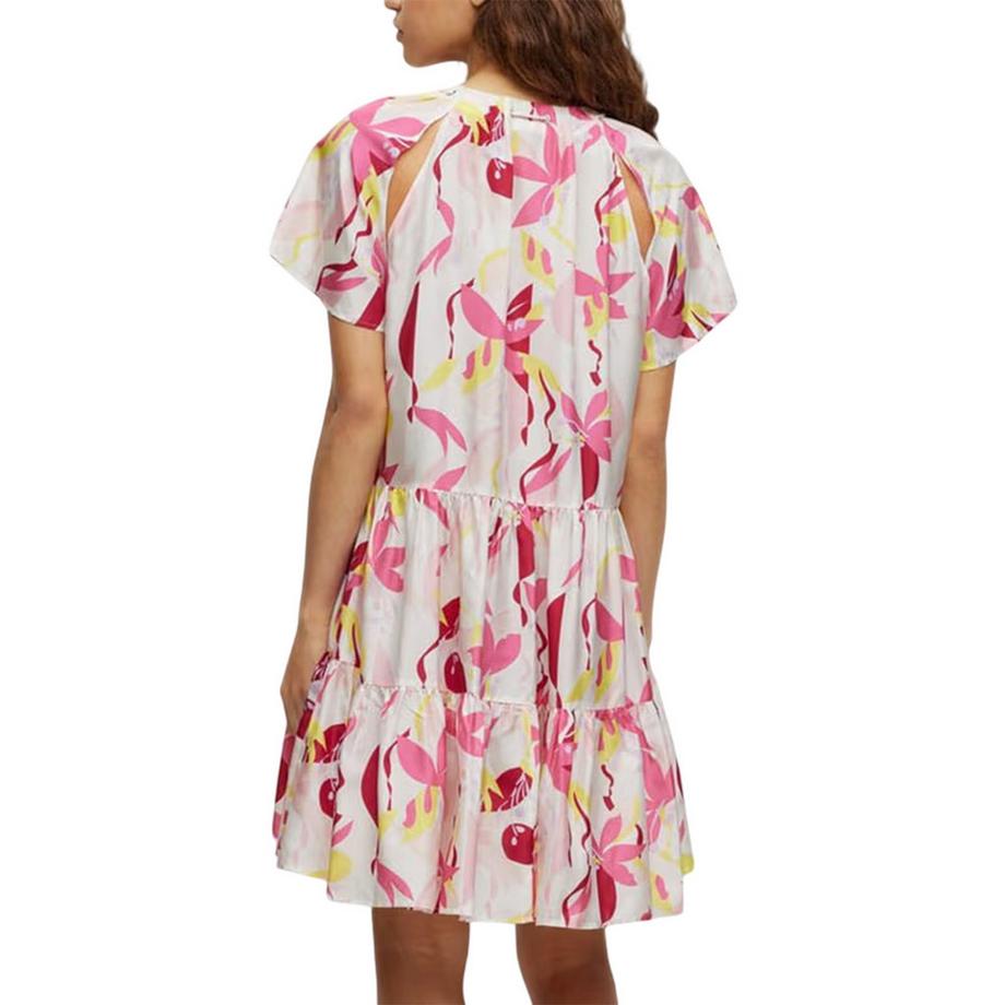 BOSS Darouna Seiden Mini Kleid  