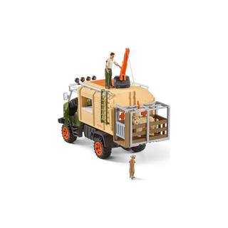 Schleich  Wild Life Grosser Truck Tierrettung 