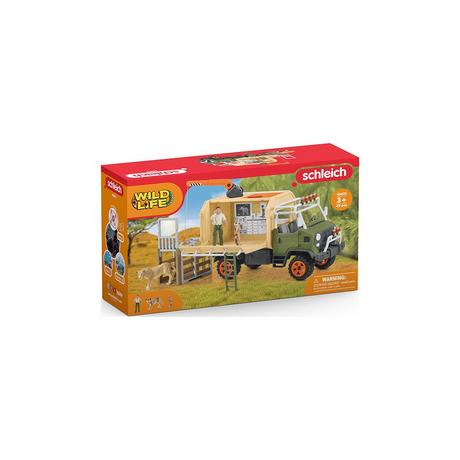 Schleich  Wild Life Grosser Truck Tierrettung 