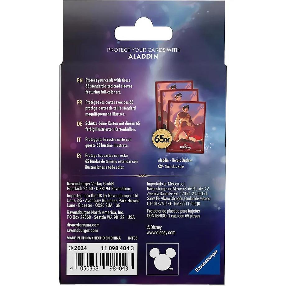 Ravensburger  Set 5 - Kartenhüllen Motiv B (65Teile) 