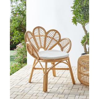 Beliani Chaise de jardin en Rotin Boho FLORENTINE II  