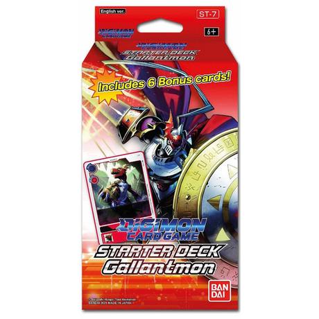 Bandai  Starter Deck Gallantmon ST-7 - Digimon Card Game - EN 
