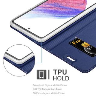 Cadorabo  Housse compatible avec Samsung Galaxy A53 5G - Coque de protection avec fermeture magnétique, fonction de support et compartiment pour carte 