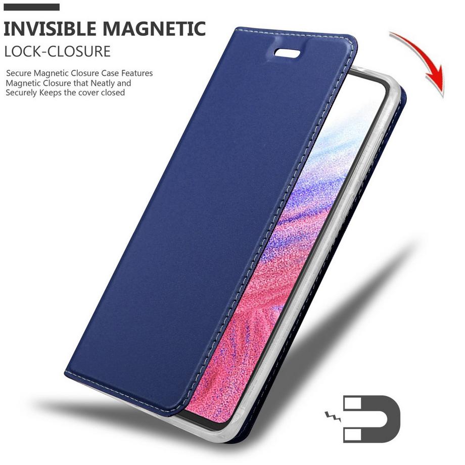 Cadorabo  Hülle für Samsung Galaxy A53 5G Magnetverschluss, Kartenfach 