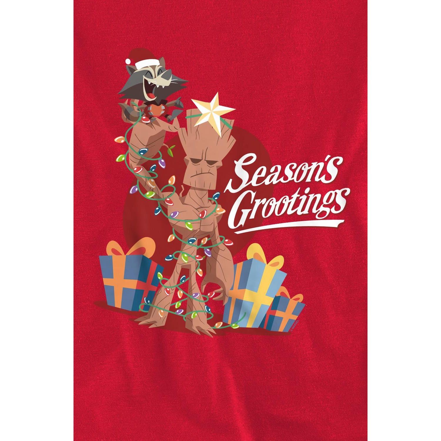 Guardians Of The Galaxy  Seasons Grootings Sweatshirt 