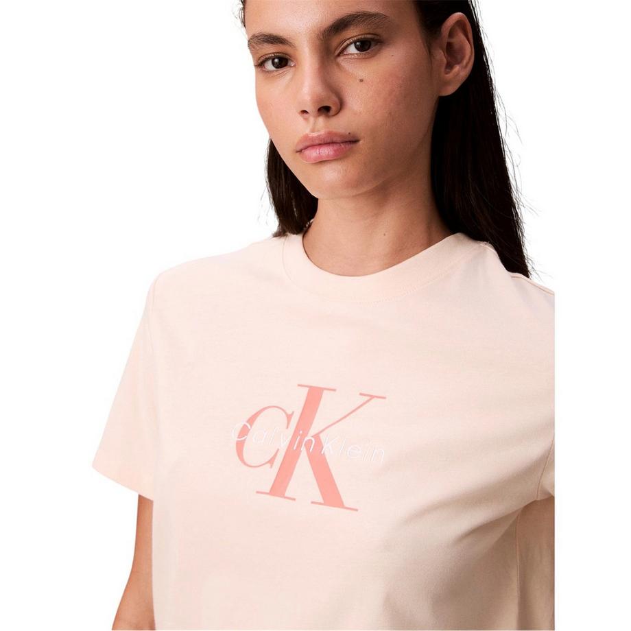 Calvin Klein  T-Shirt, Rundhalsausschnitt 