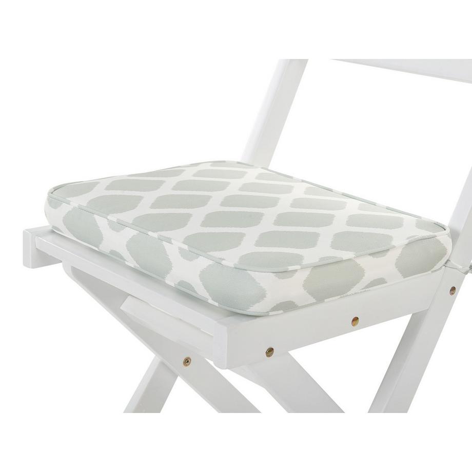 Beliani Gartenstuhlkissen 2er Set aus Polyester Modern FIJI  