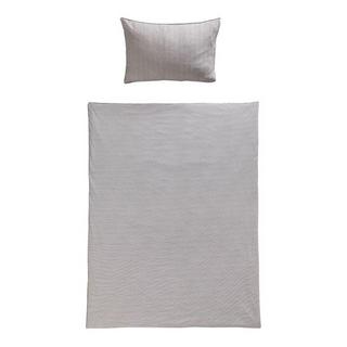 Living Home Melange Jersey Streifen Set de linge de lit  