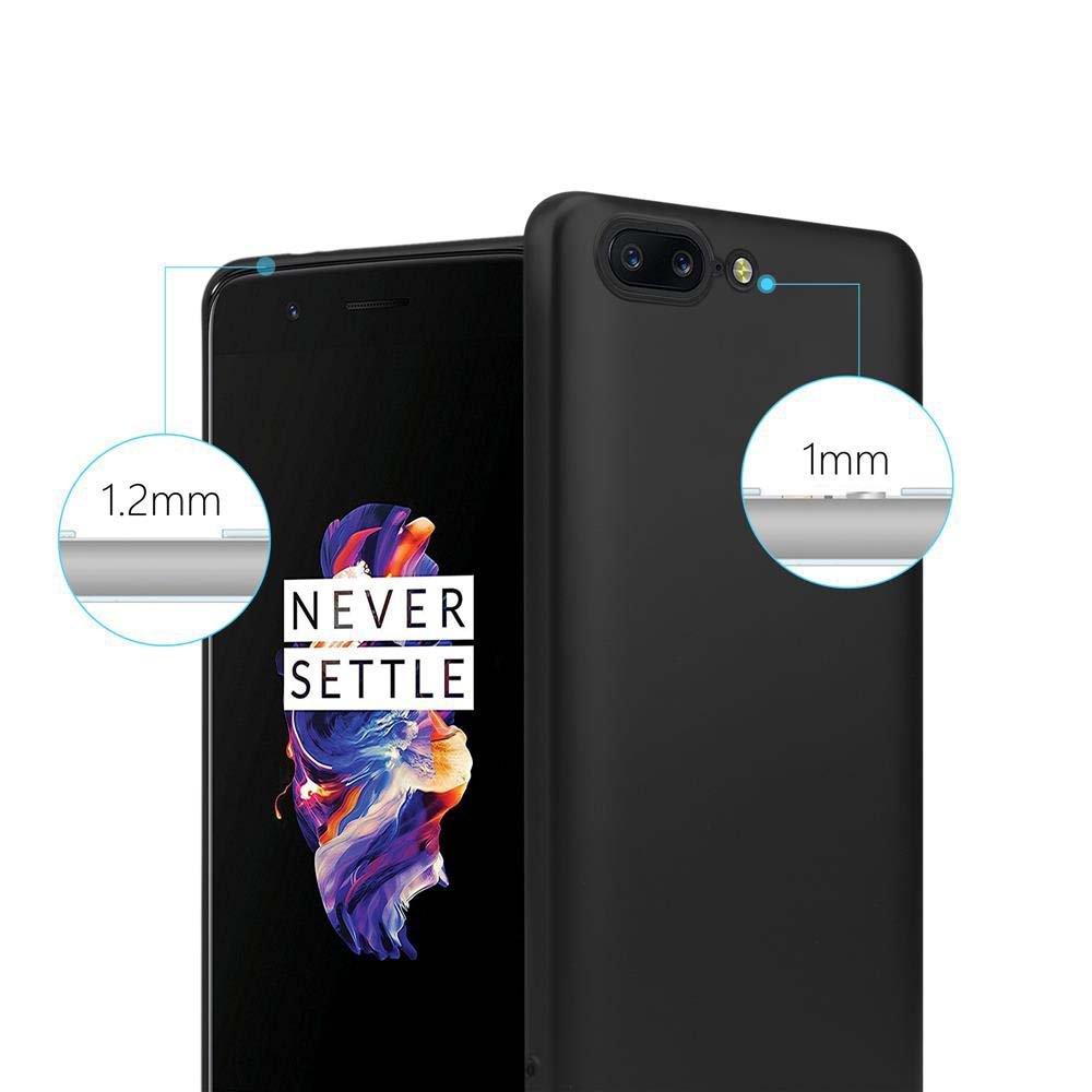 Cadorabo  Hülle für OnePlus 5 TPU Silikon Matt 