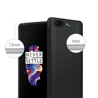 Cadorabo  Housse compatible avec OnePlus 5 - Coque de protection en silicone TPU flexible 