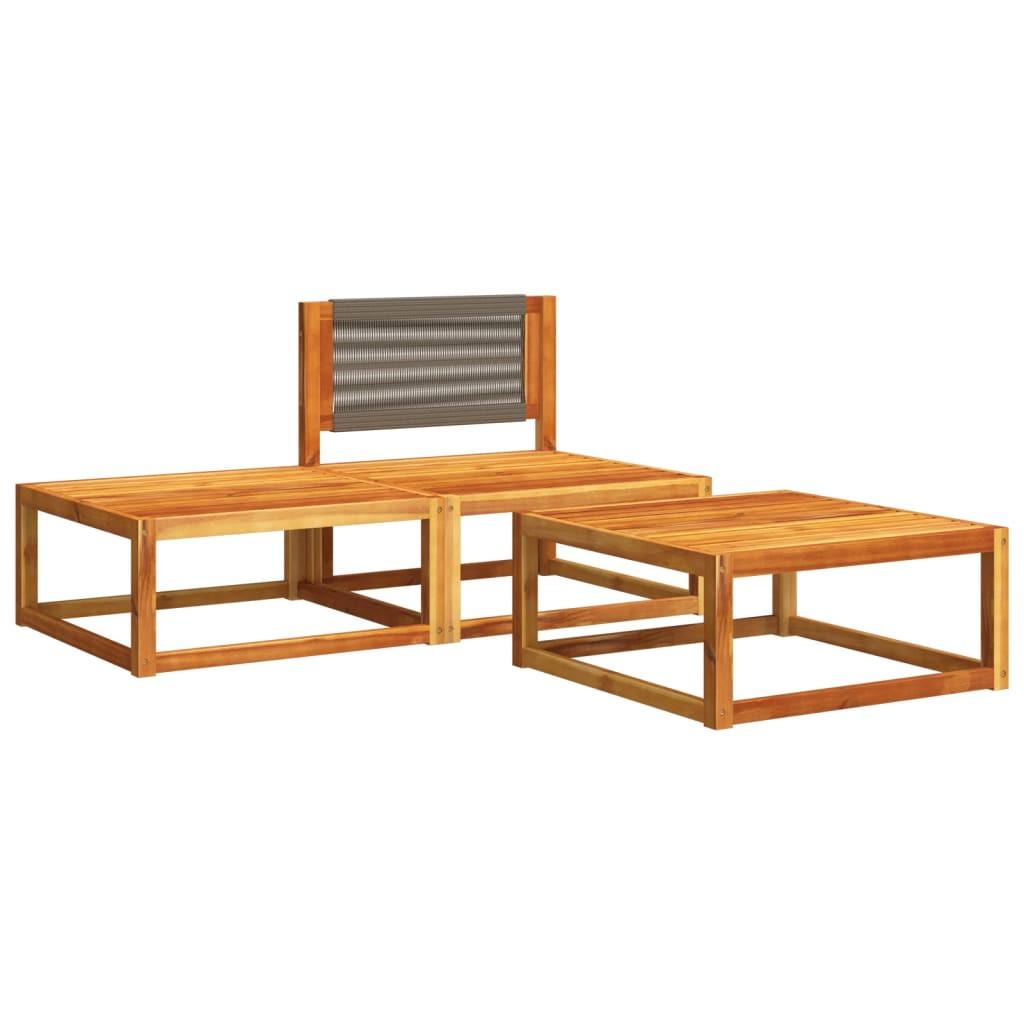 VidaXL Gartensofa-set akazienholz  