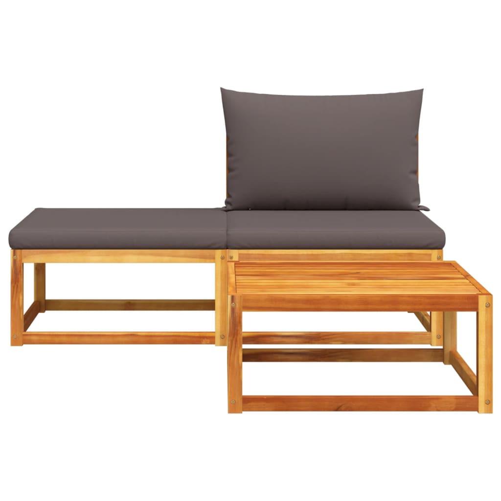 VidaXL Gartensofa-set akazienholz  