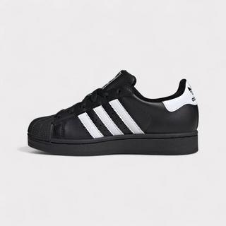 adidas  Superstar II - Black White (GS) 