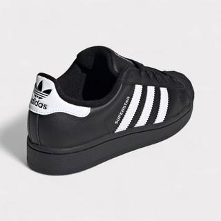 adidas  Superstar II - Black White (GS) 