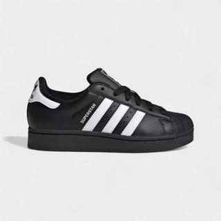 adidas  Superstar II - Black White (GS) 