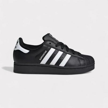 adidas  Superstar II - Black White (GS) 