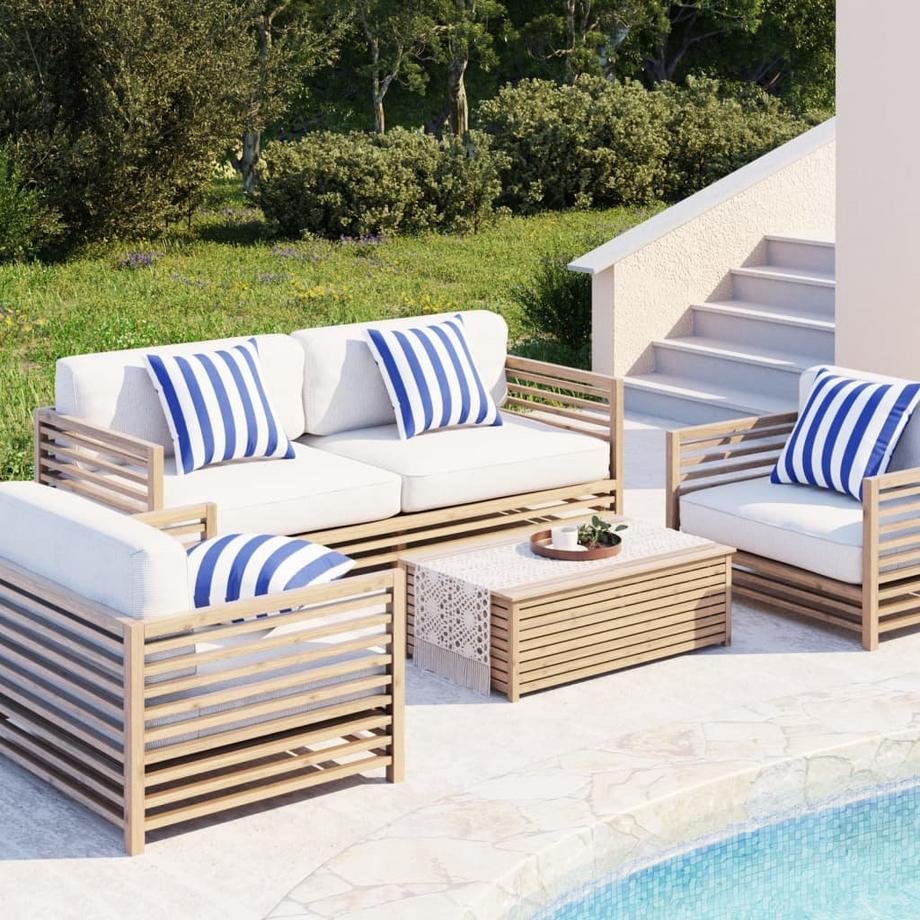 VidaXL Zierkissen gewebe  