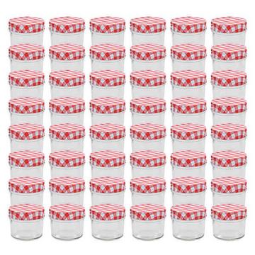 Marmeladengläser mit deckeln 48 stk. glas