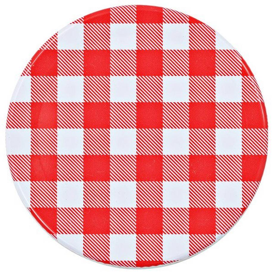 VidaXL 48 pcs pots à confiture couvercles  verre verre  