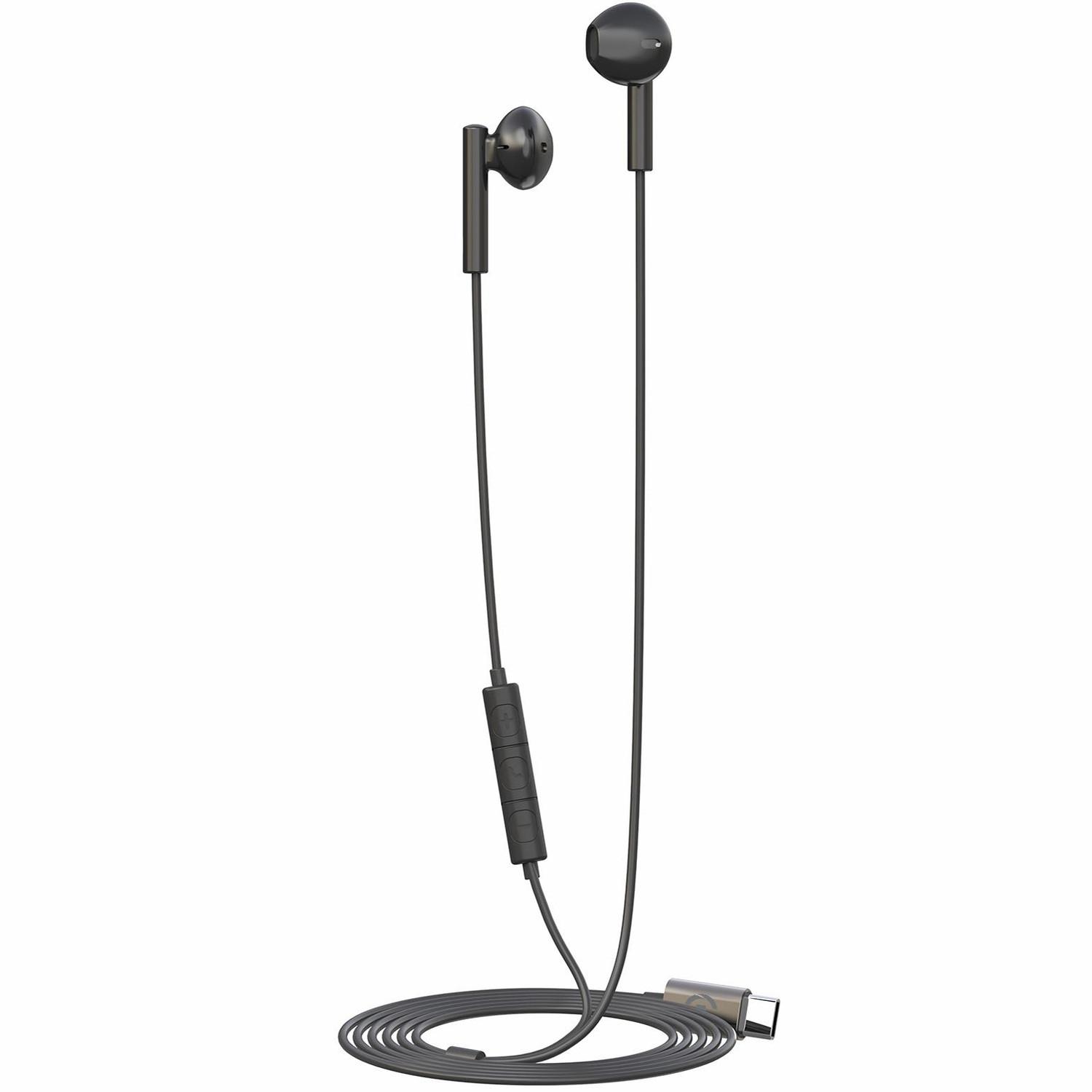 Celly  UP1100 Stereo-Headset Drop USB-C Schwarz 