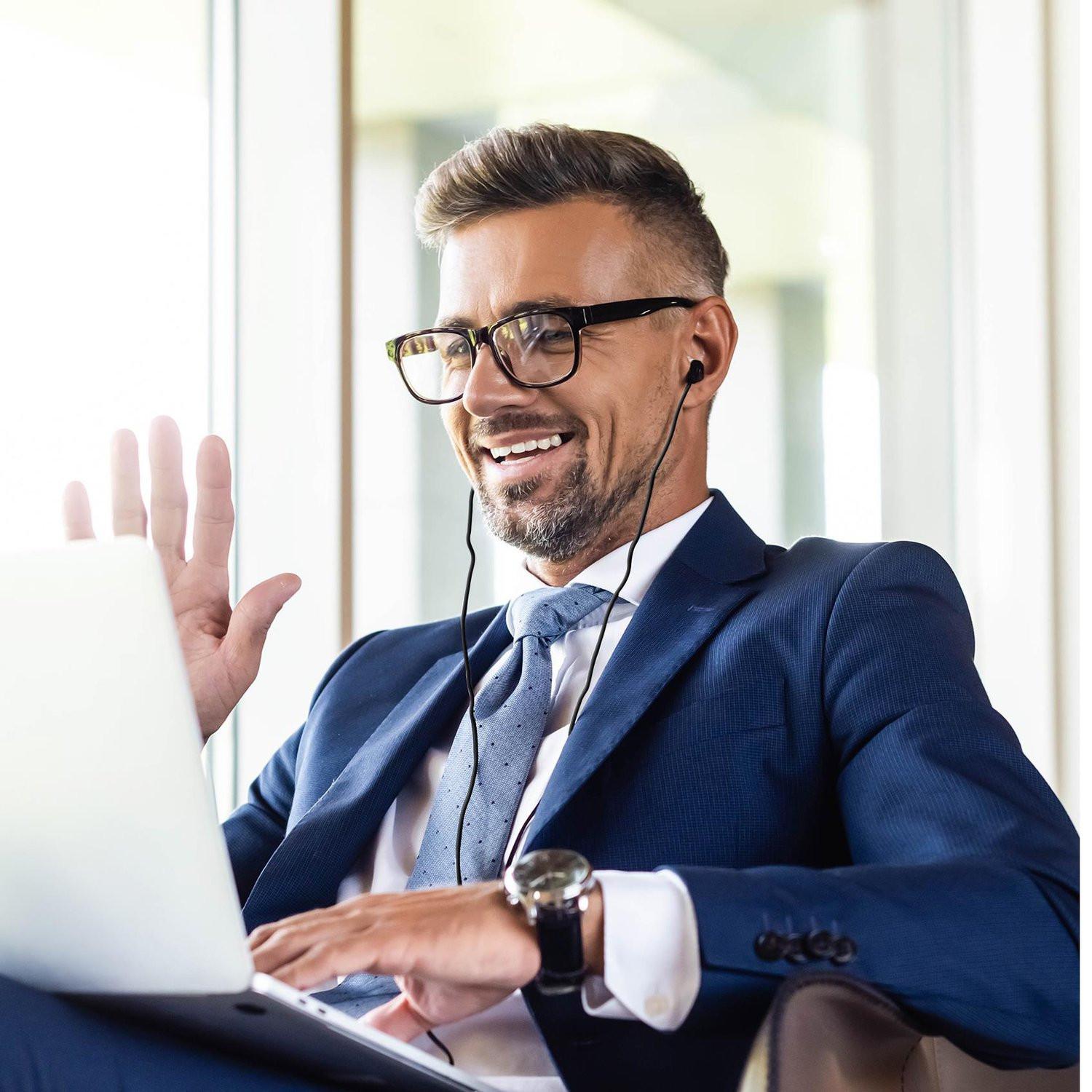 Celly  UP1100 Stereo-Headset Drop USB-C Schwarz 