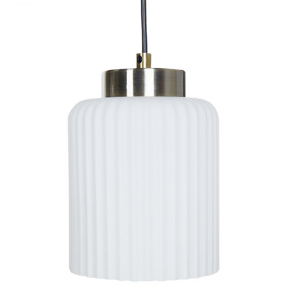 Beliani Lampe suspension en Acier  CAUDELO  
