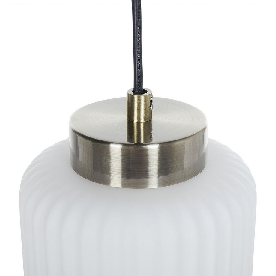 Beliani Lampe suspension en Acier  CAUDELO  