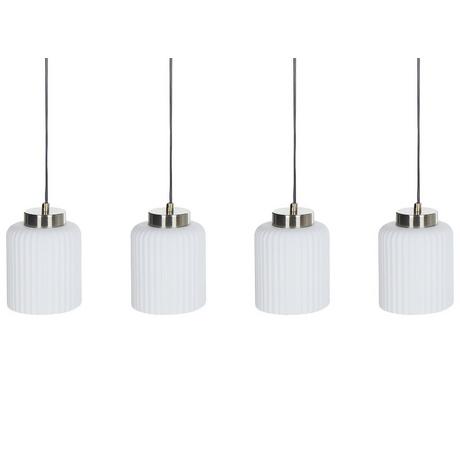 Beliani Lampe suspension en Acier Moderne CAUDELO  