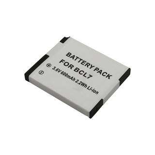Avizar  Batteria 600mAh per Fotocamera Panasonic DMC-F5 3,6V Li-ion 