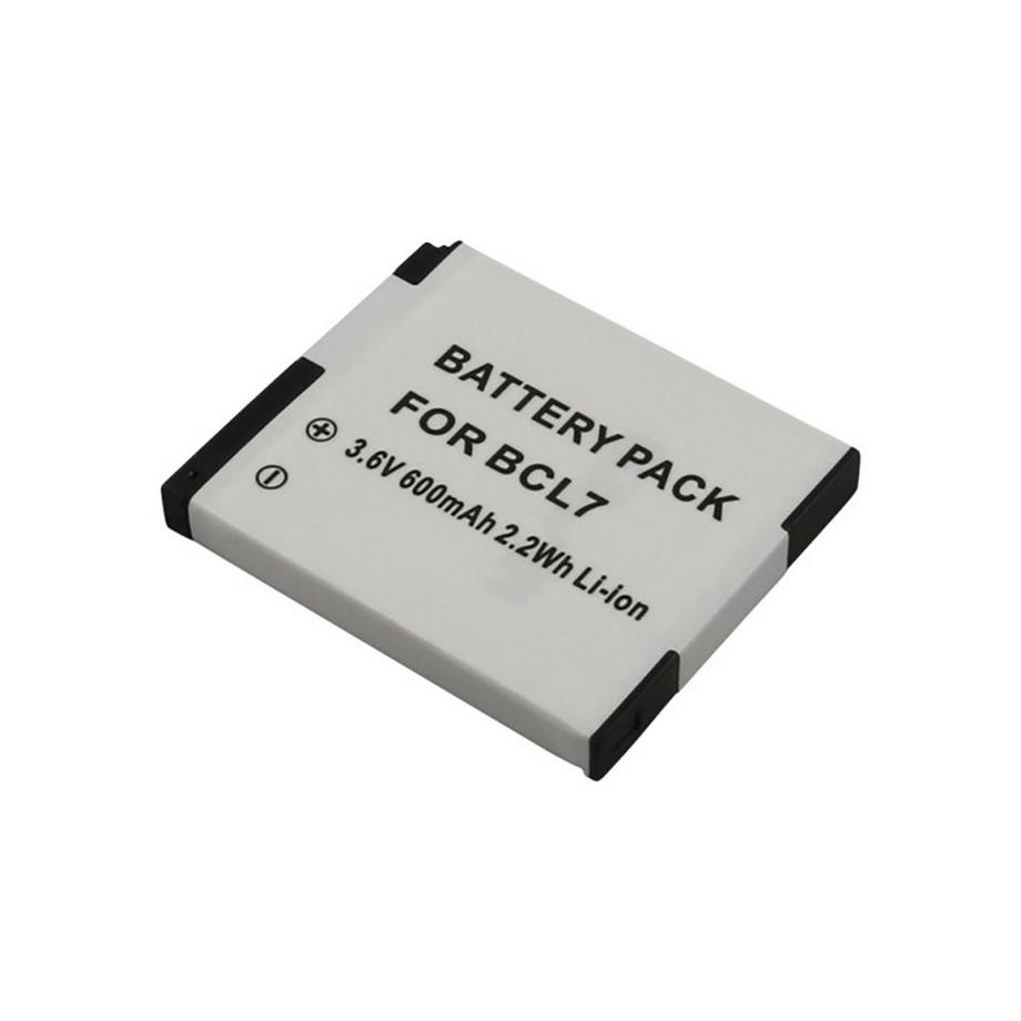 Batteria 600mAh per Fotocamera Panasonic DMC-F5 3,6V Li-ion