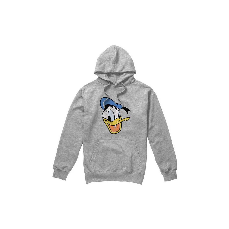 Disney Donald Duck Stampa Grafica Felpa con Cappuccio  