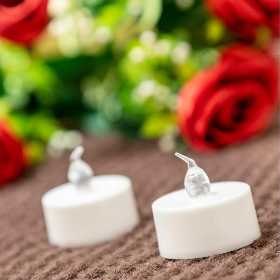 InnovaGoods  Set de 12 bougies LED chauffe-plats. 