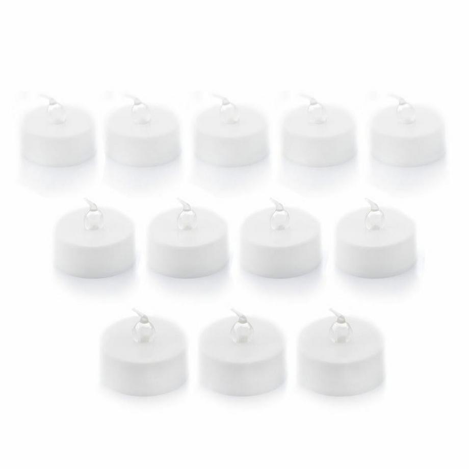 InnovaGoods  Set de 12 bougies LED chauffe-plats. 