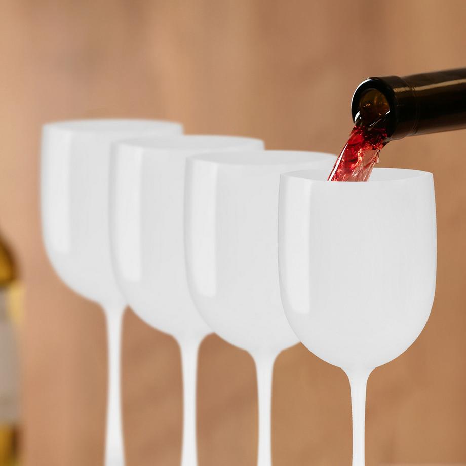 B2X  Weingläser aus Kunststoff, 6er-Set 