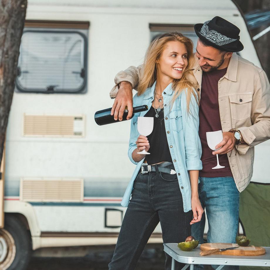 B2X  Weingläser aus Kunststoff, 6er-Set 