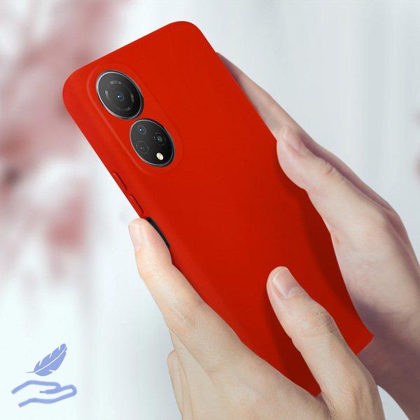 Avizar  Soft Touch Hülle Honor X7 Rot 