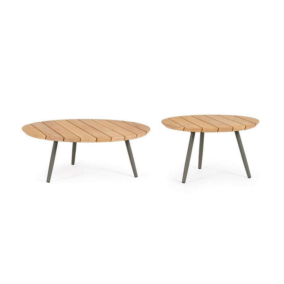 mutoni Garten Couchtisch Ivissa (2er-Set)  