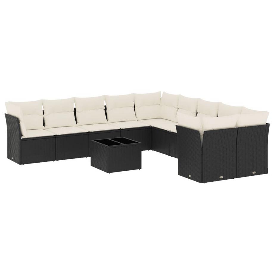 Ensemble de canapés de jardin rotin synthétique