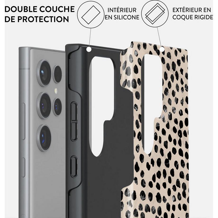 Burga  Custodia per Galaxy S24 Ultra Toug Almond Latte 