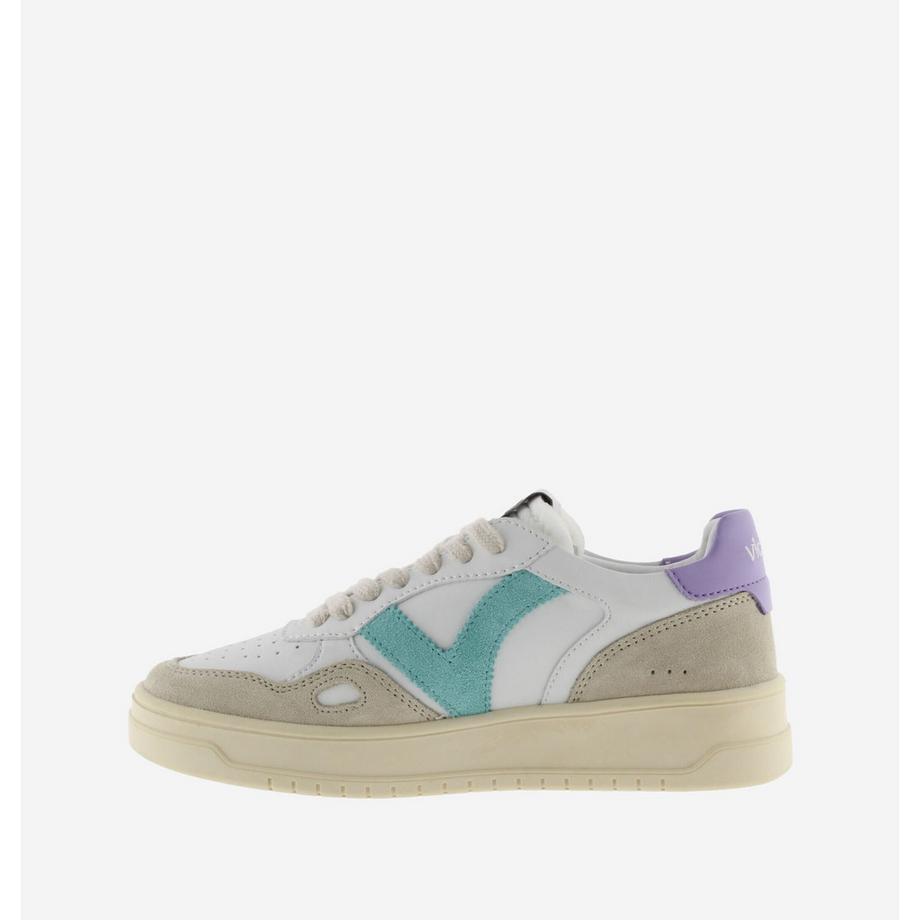 Victoria  sneakers in pelle e camoscio seul 