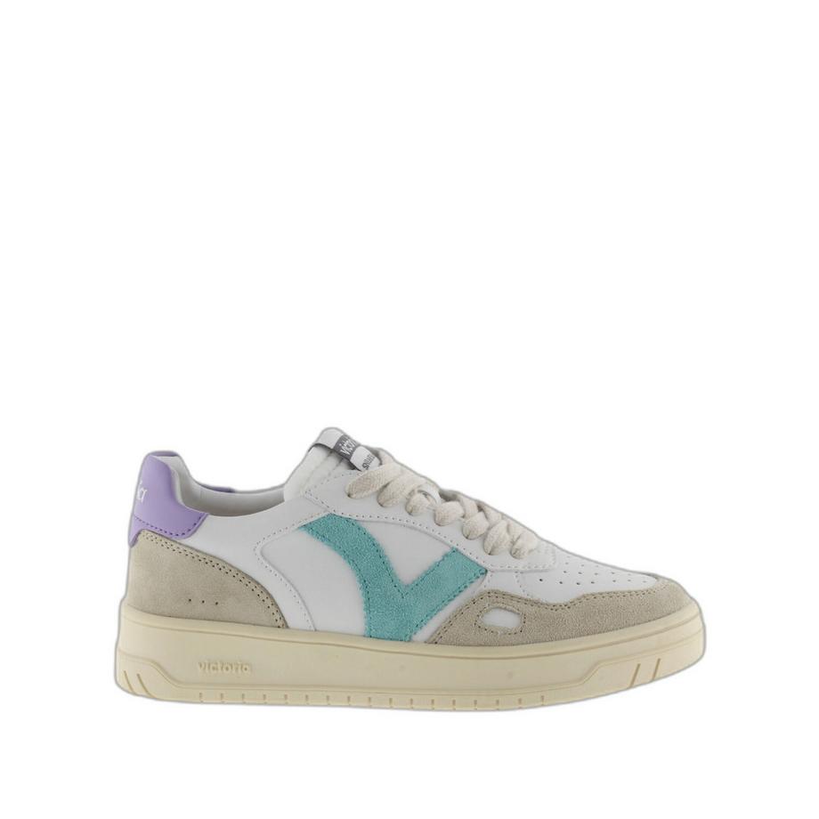 Victoria  sneakers in pelle e camoscio seul 