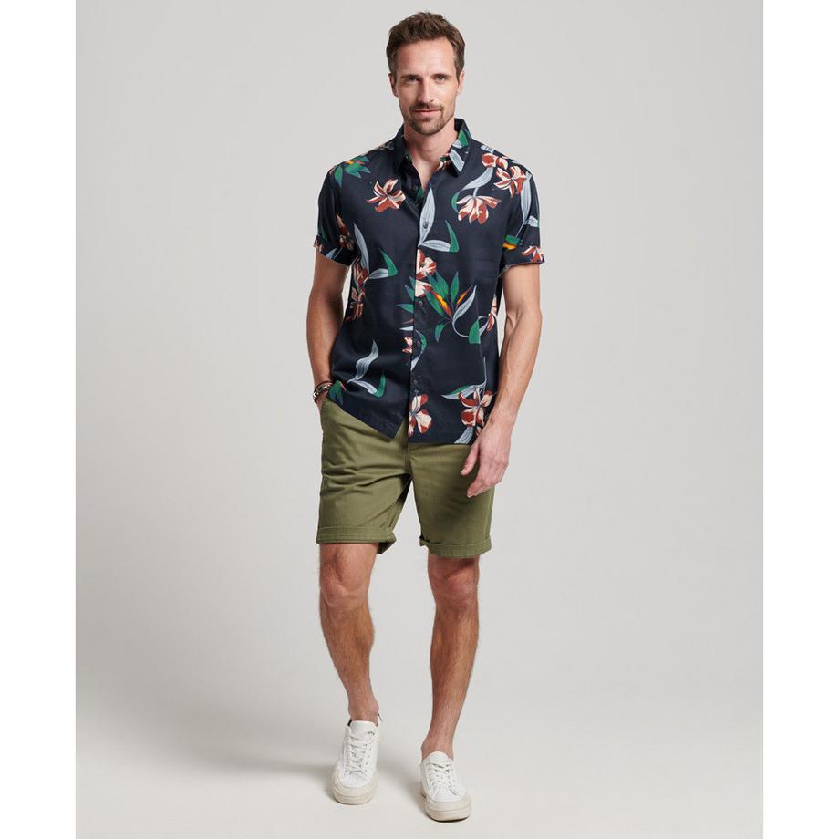 Superdry Camicia Hawaiana Maniche Corte  