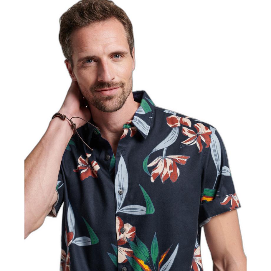 Superdry Camicia Hawaiana Maniche Corte  