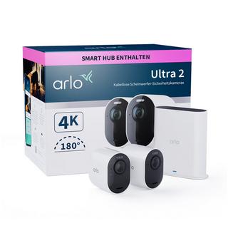 Arlo  Arlo Ultra 2 Überwachungskamera außen, 2er Set 