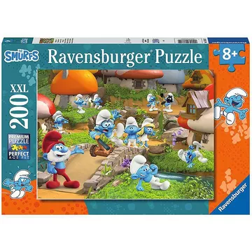 Puzzle Ravensburger Willkommen in Schlumpfhausen! 200 Teile XXL