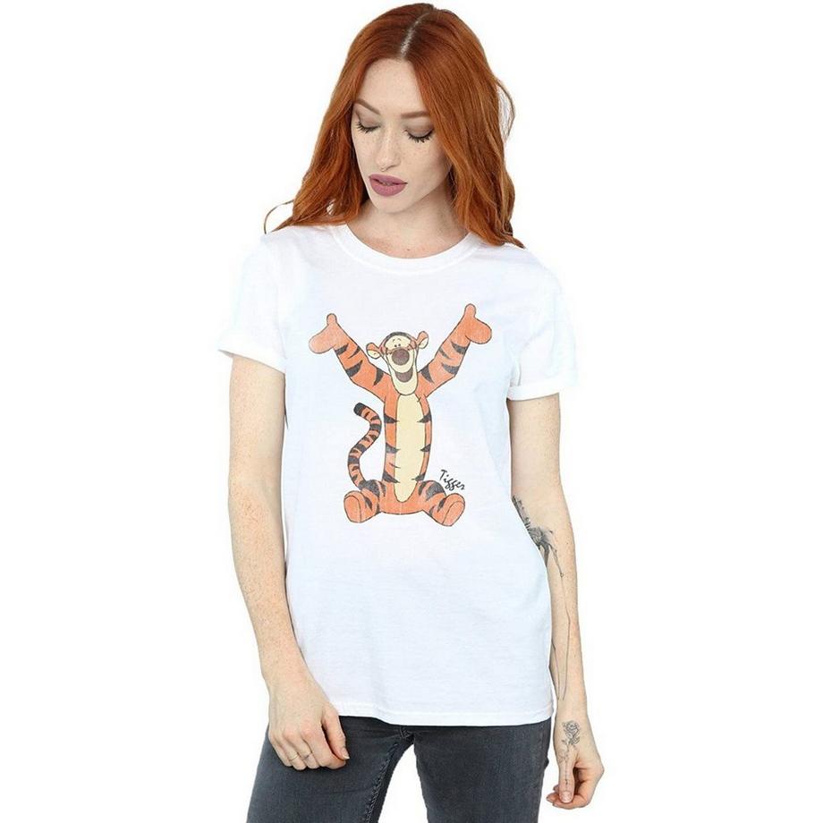 Winnie the Pooh Tigger Print Kurzarm T-Shirt  