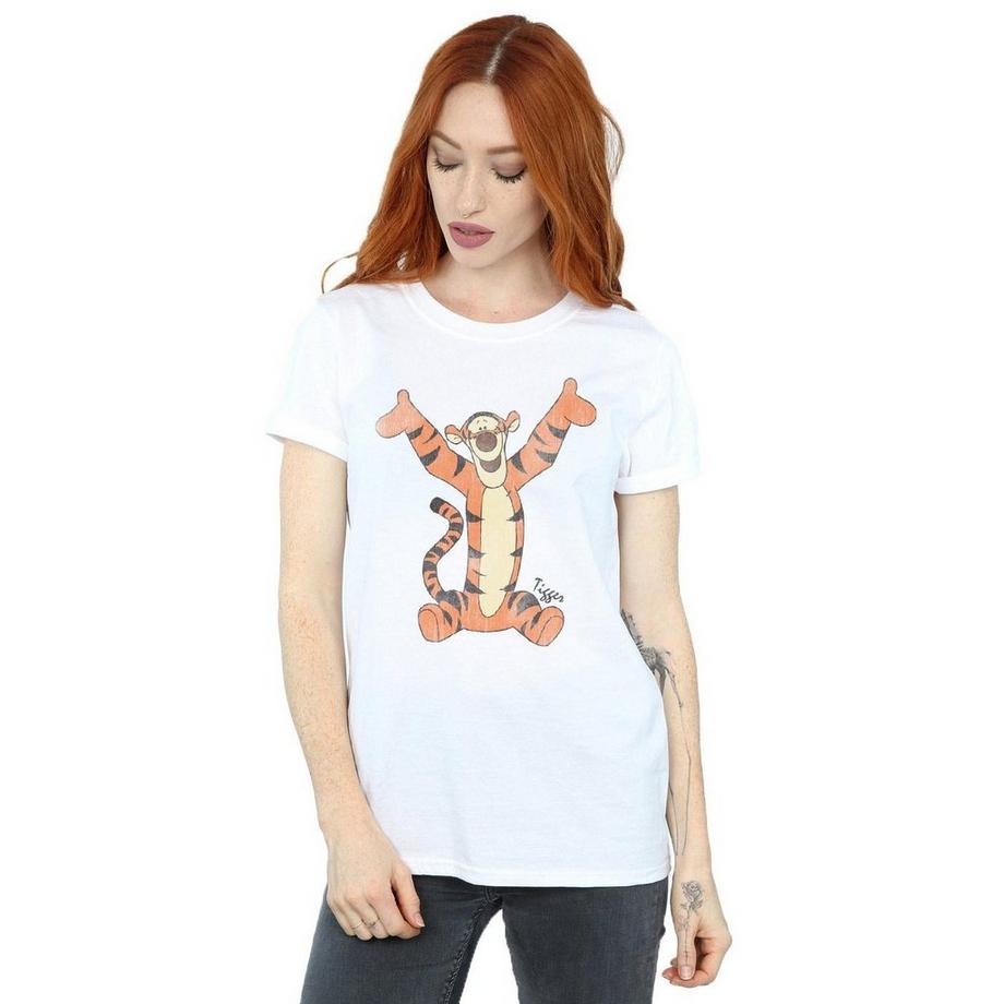 Winnie the Pooh Tigger Print Kurzarm T-Shirt  
